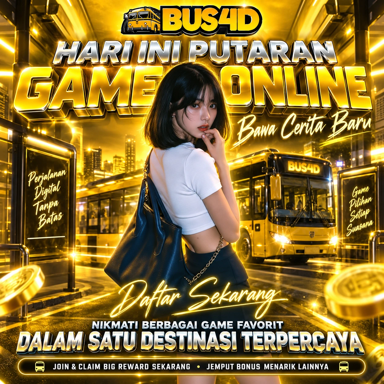 BUS4D: Hari Ini Putaran Game Online Bawa Cerita Baru